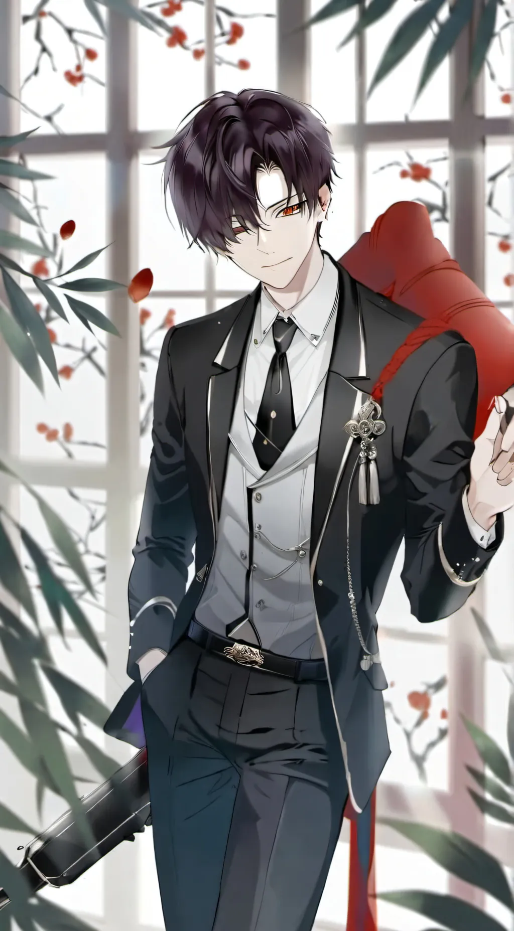 ai character: Liam  background