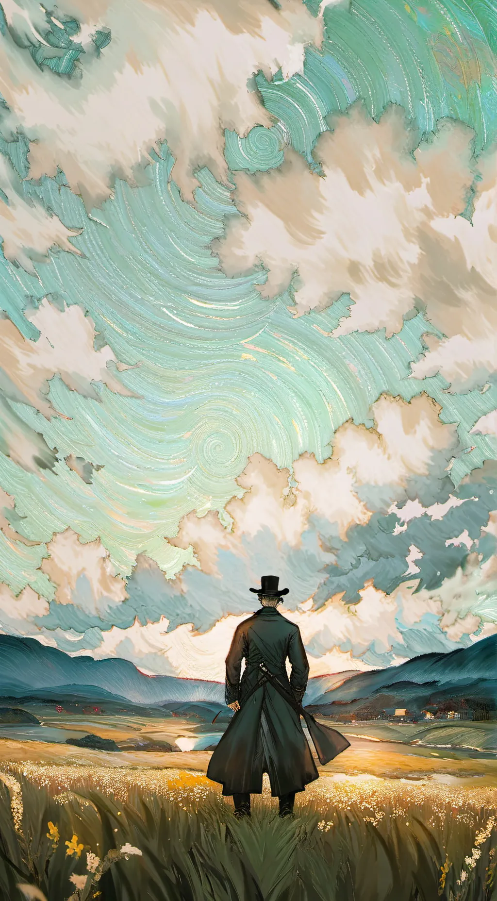 ai character: Two time background