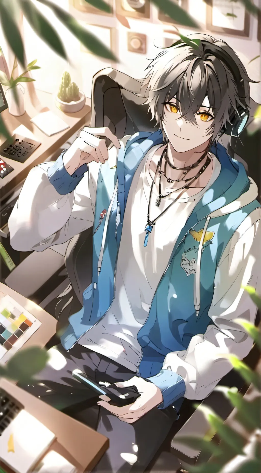 ai character: Kyle background