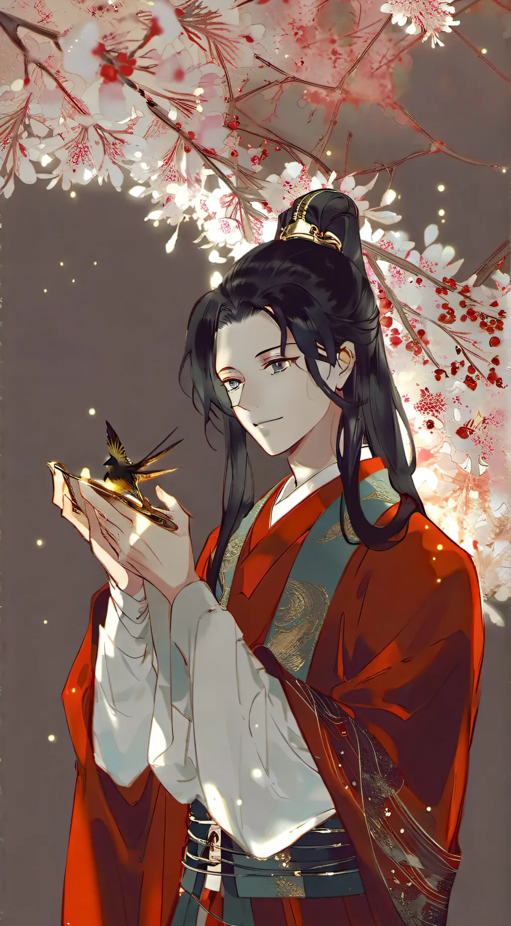 ai character: Muzan kibutsuji  background