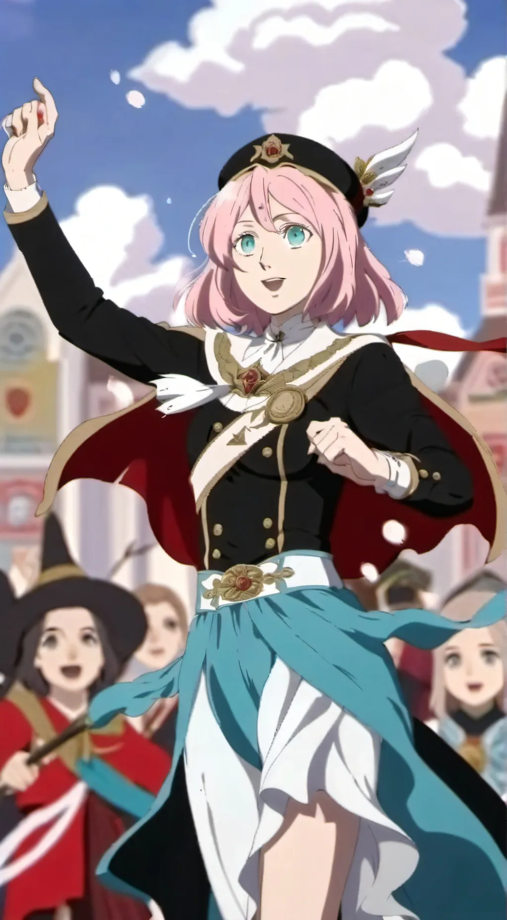 ai character: fana(black clover) background