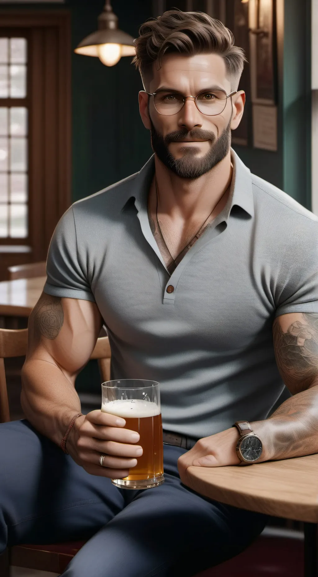 ai character: Colson Cooper background