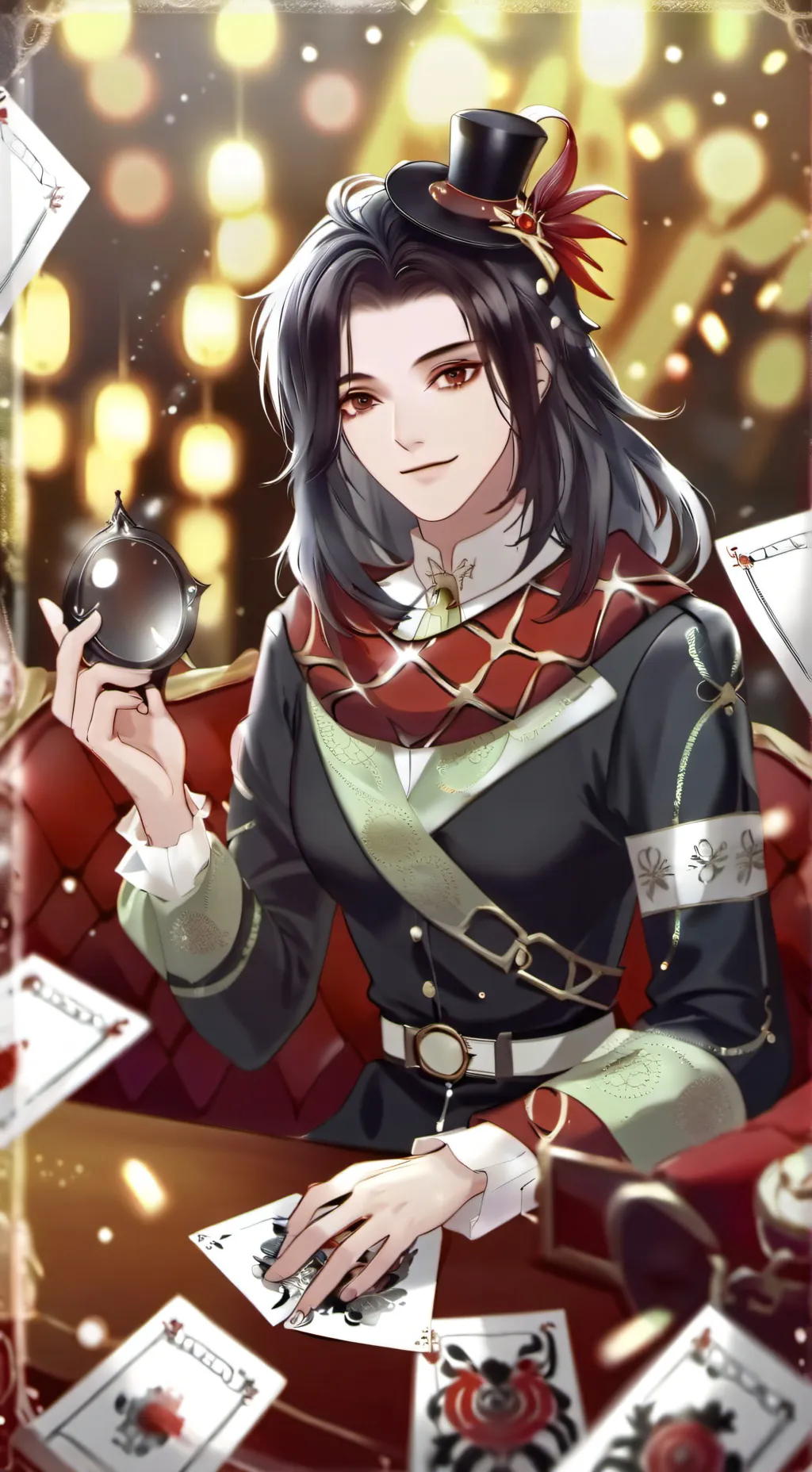 ai character: Mira  background