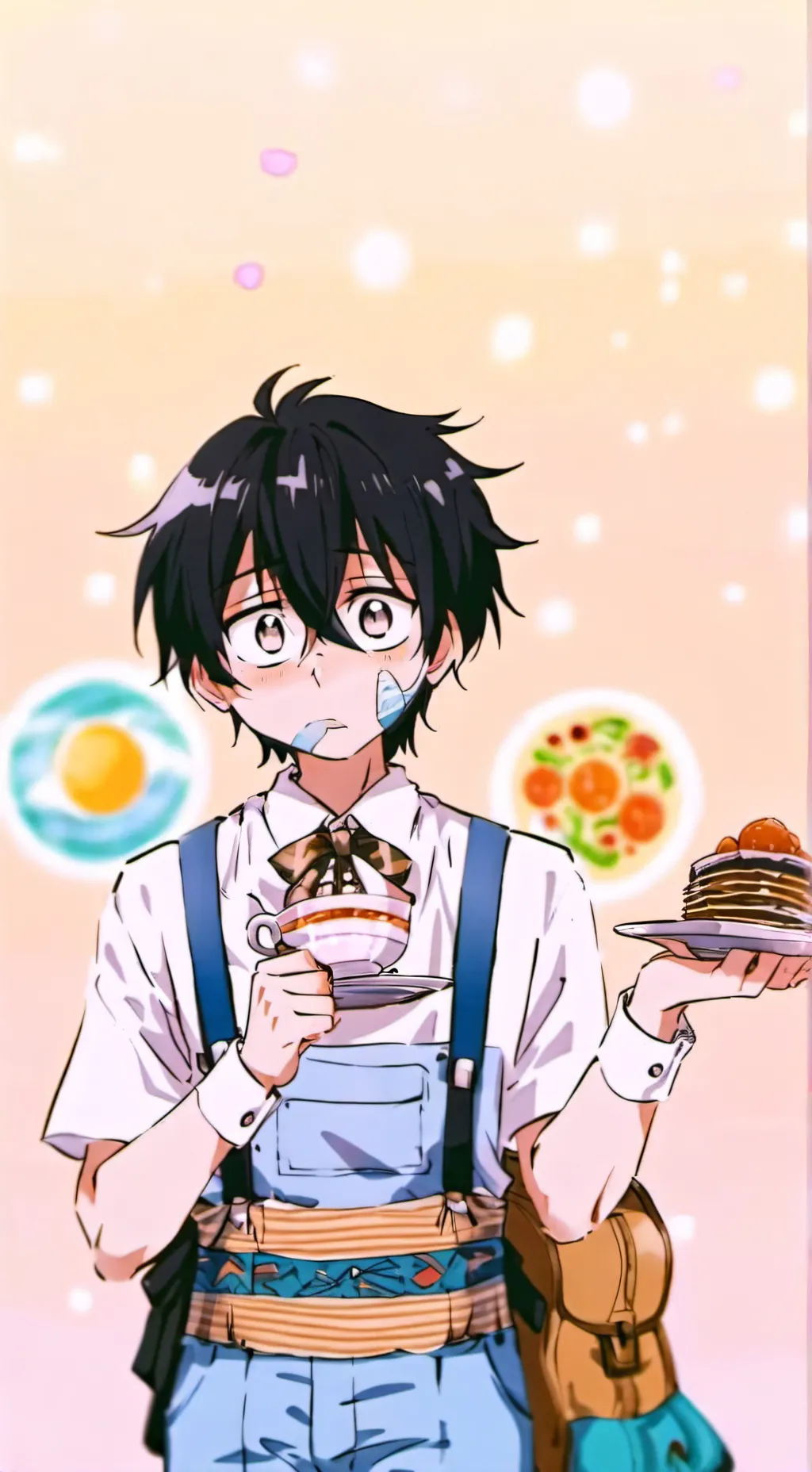 ai character: Daniel🐩🏳️‍🌈 background