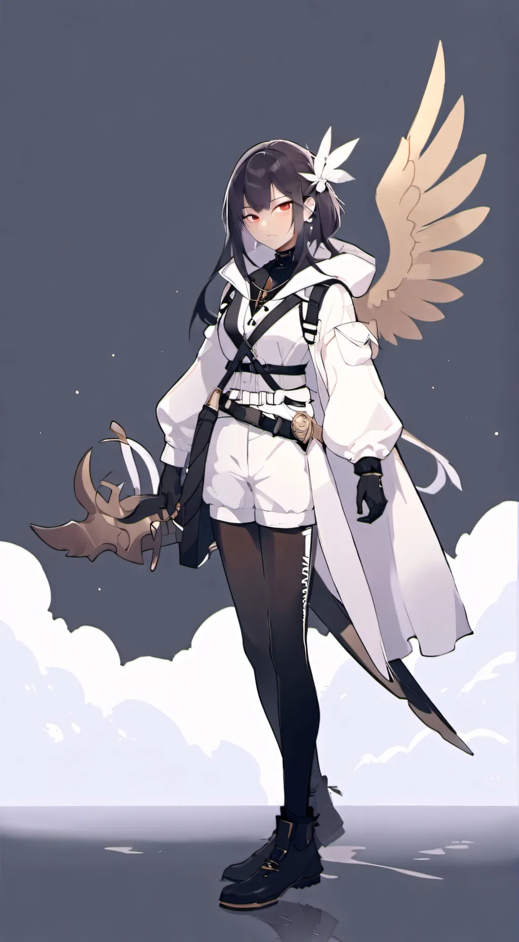 ai character: girlfriend  background