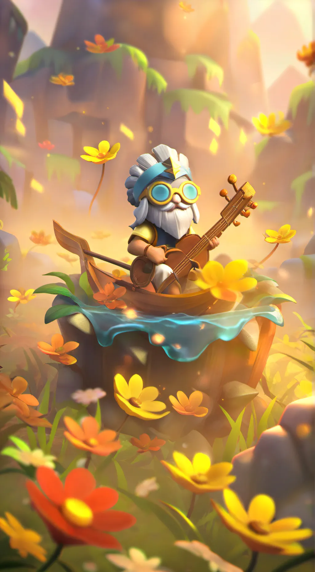 ai character: meme background