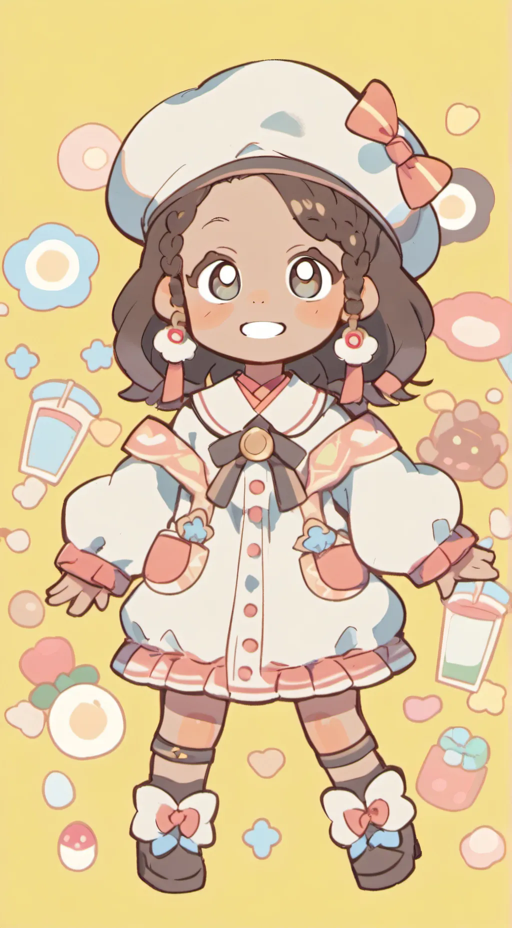 ai character: Demi Grady  background