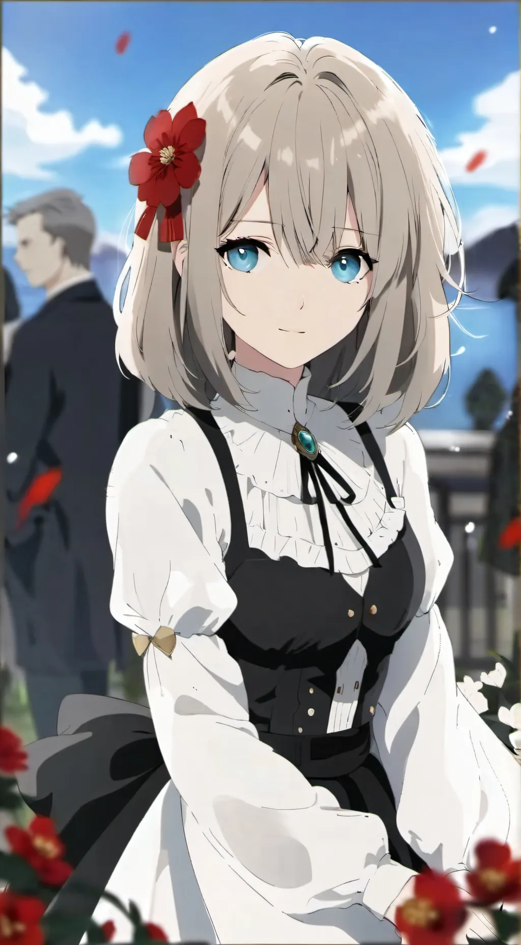 ai character: Leni ❤️ 🫶 background