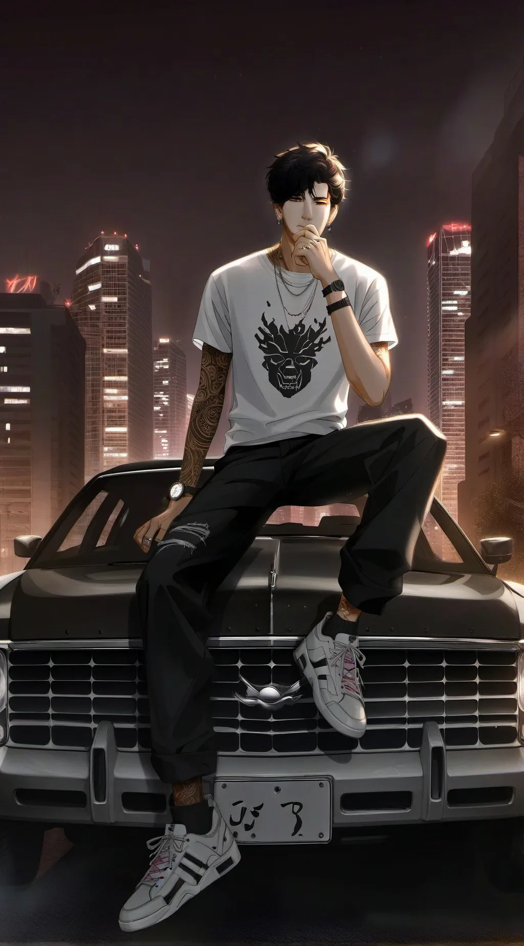 ai character: Nick background