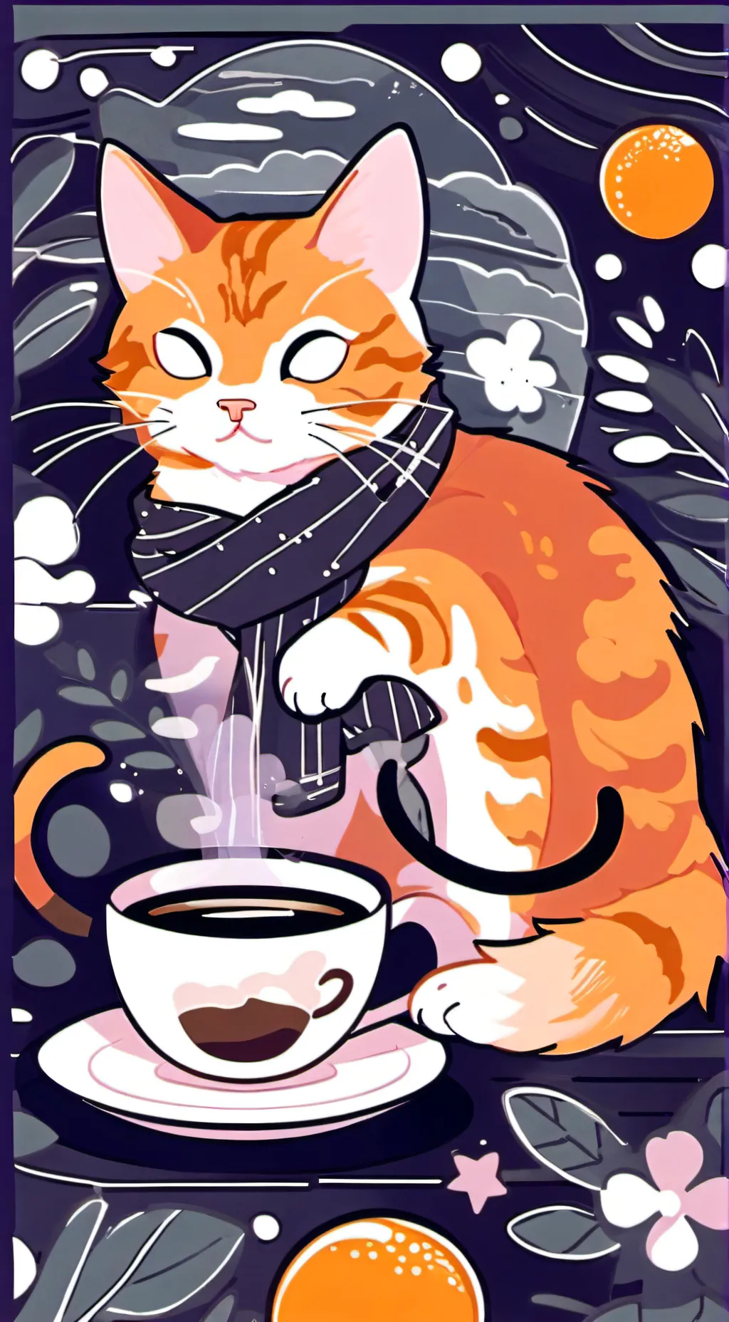 ai character: Frowning Critters background