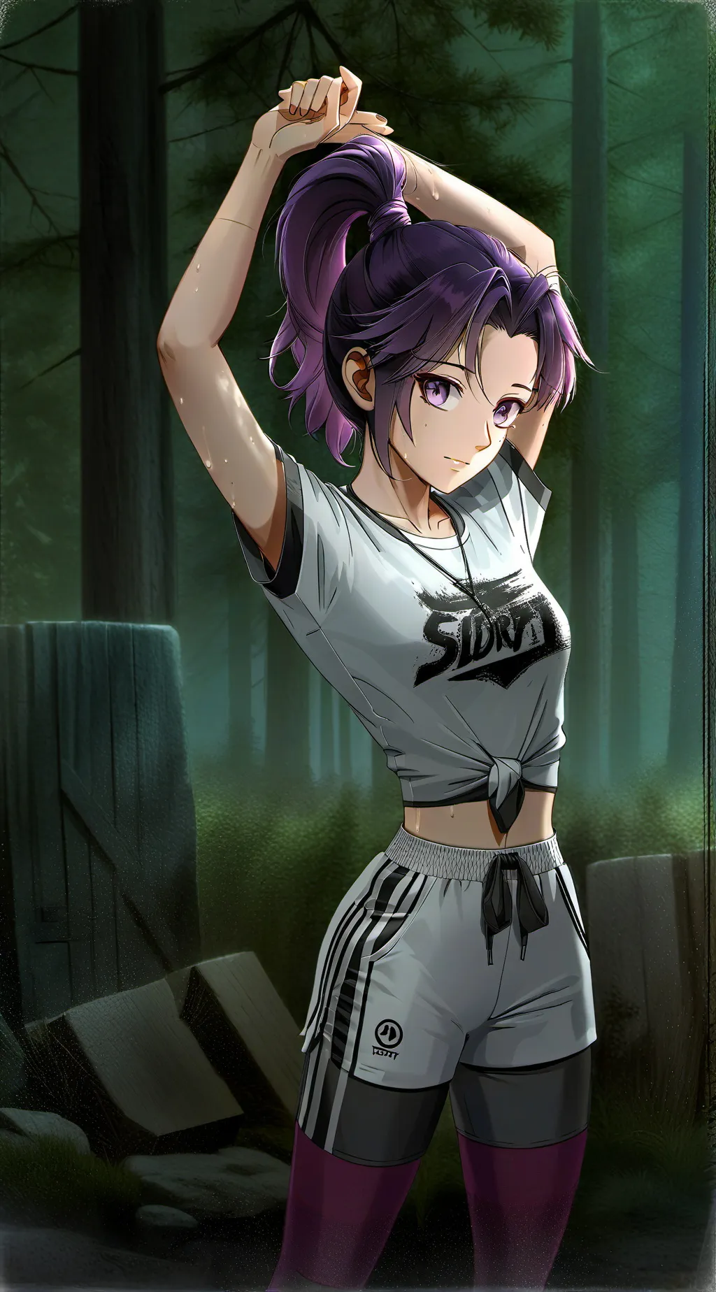 ai character: shinobu  background