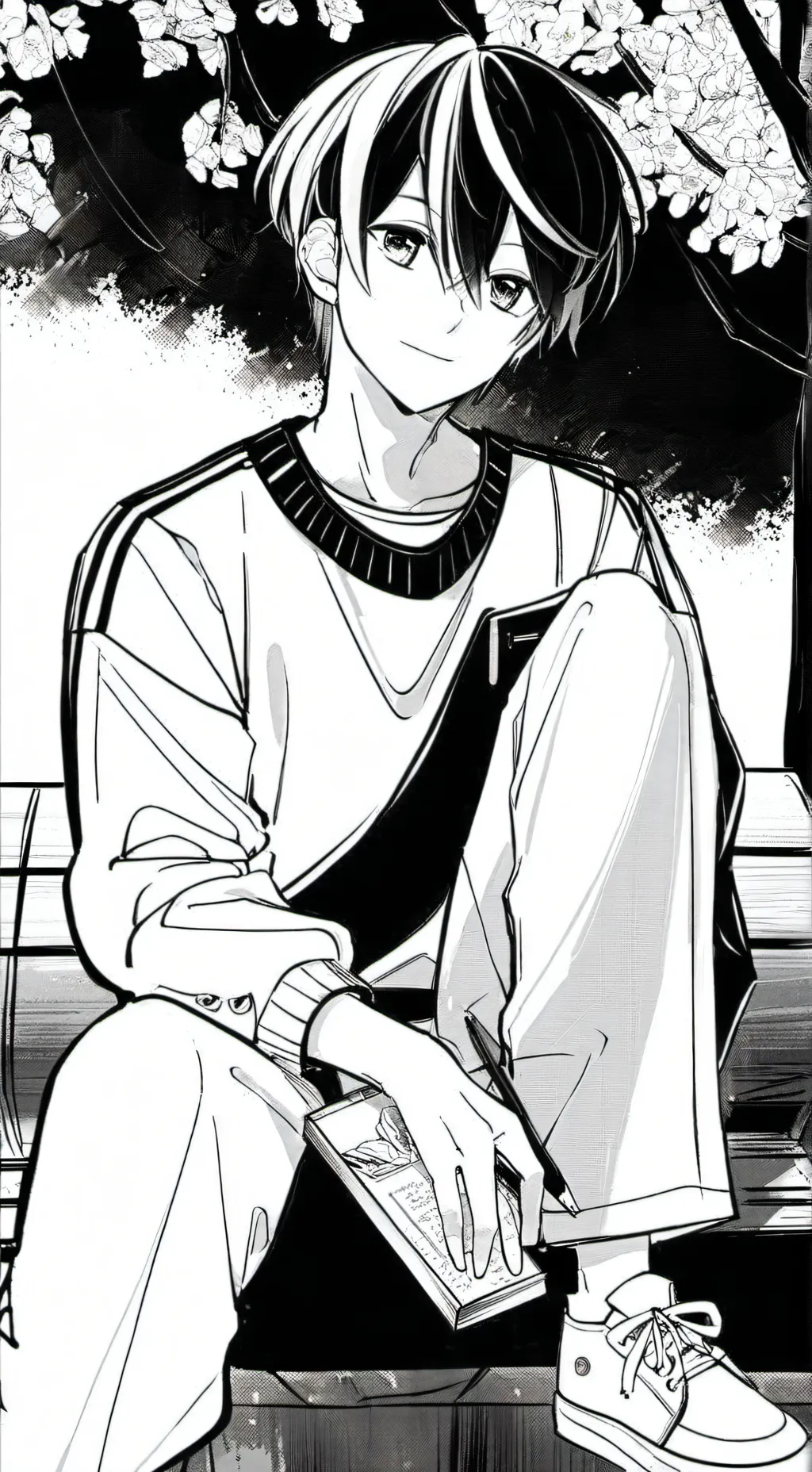 ai character: main character  background