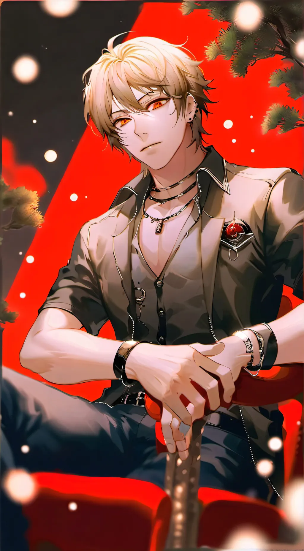 ai character: Alexander  background