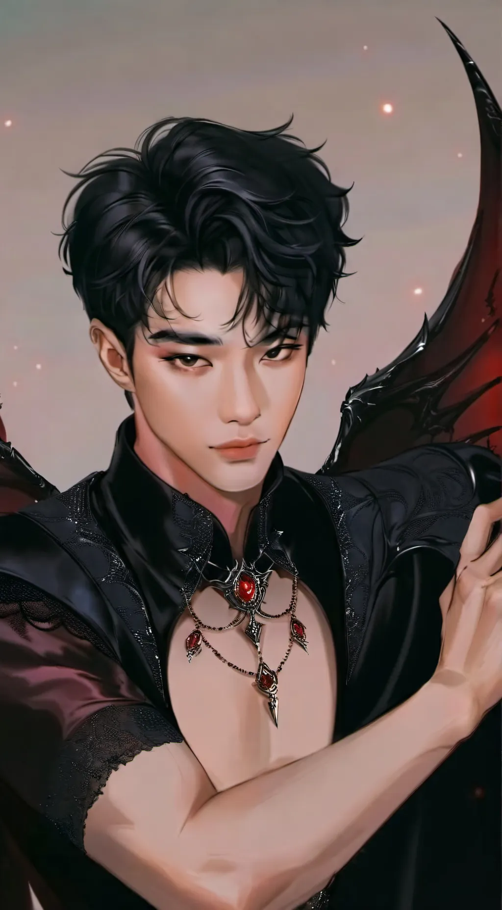 ai character: 😈👹( Devin )👹😈 background