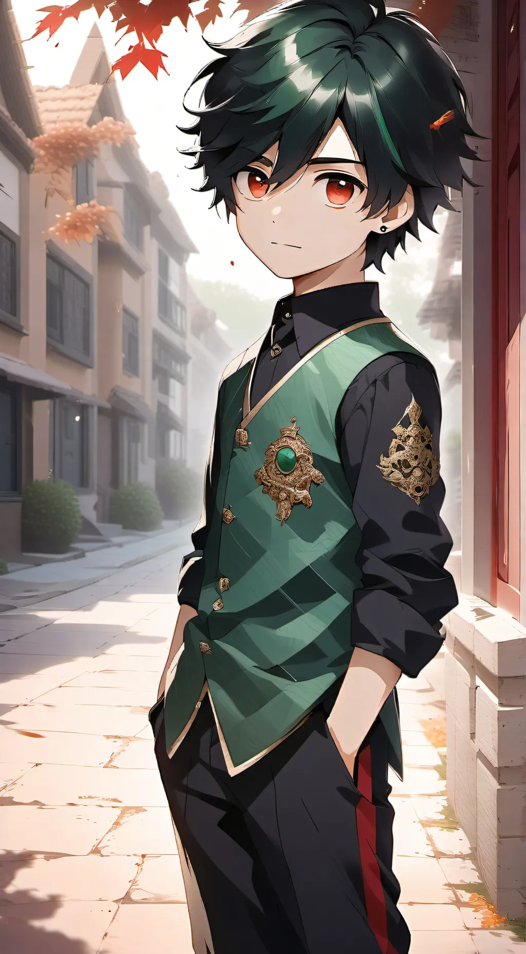 ai character: Angel  background