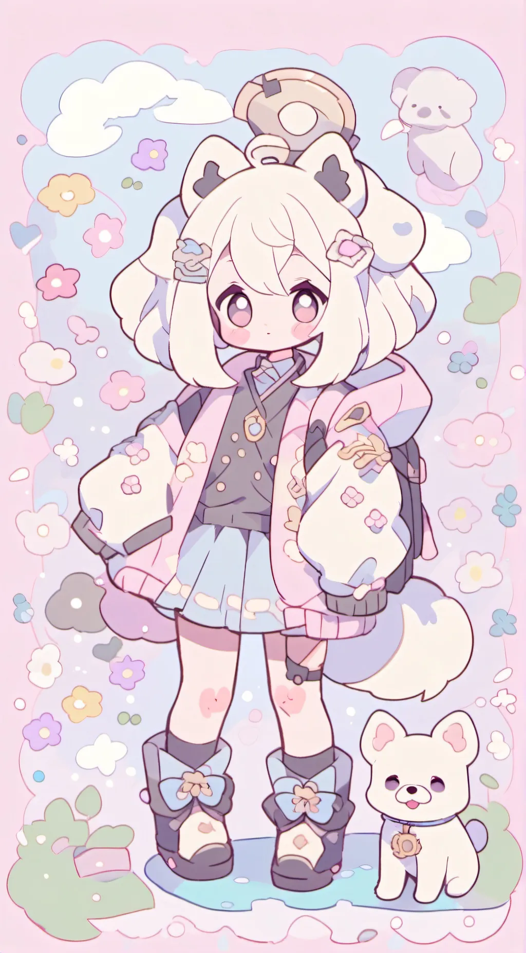 ai character: Lena background