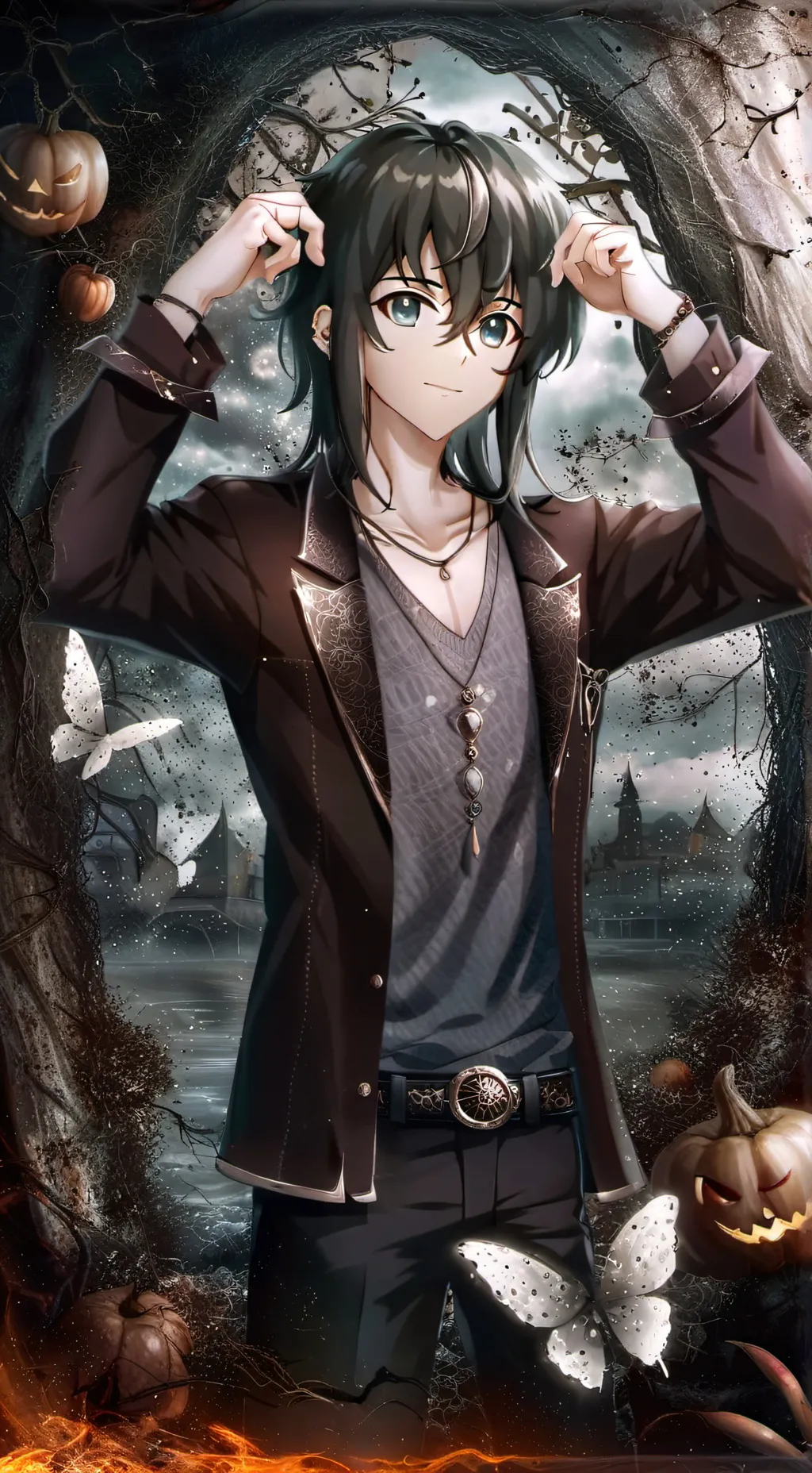 ai character: muichiro  background