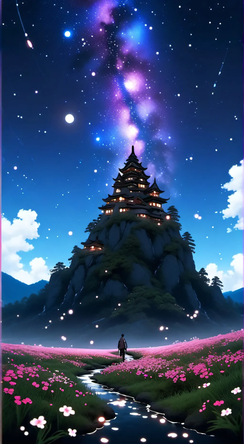 ai character: moonberry background