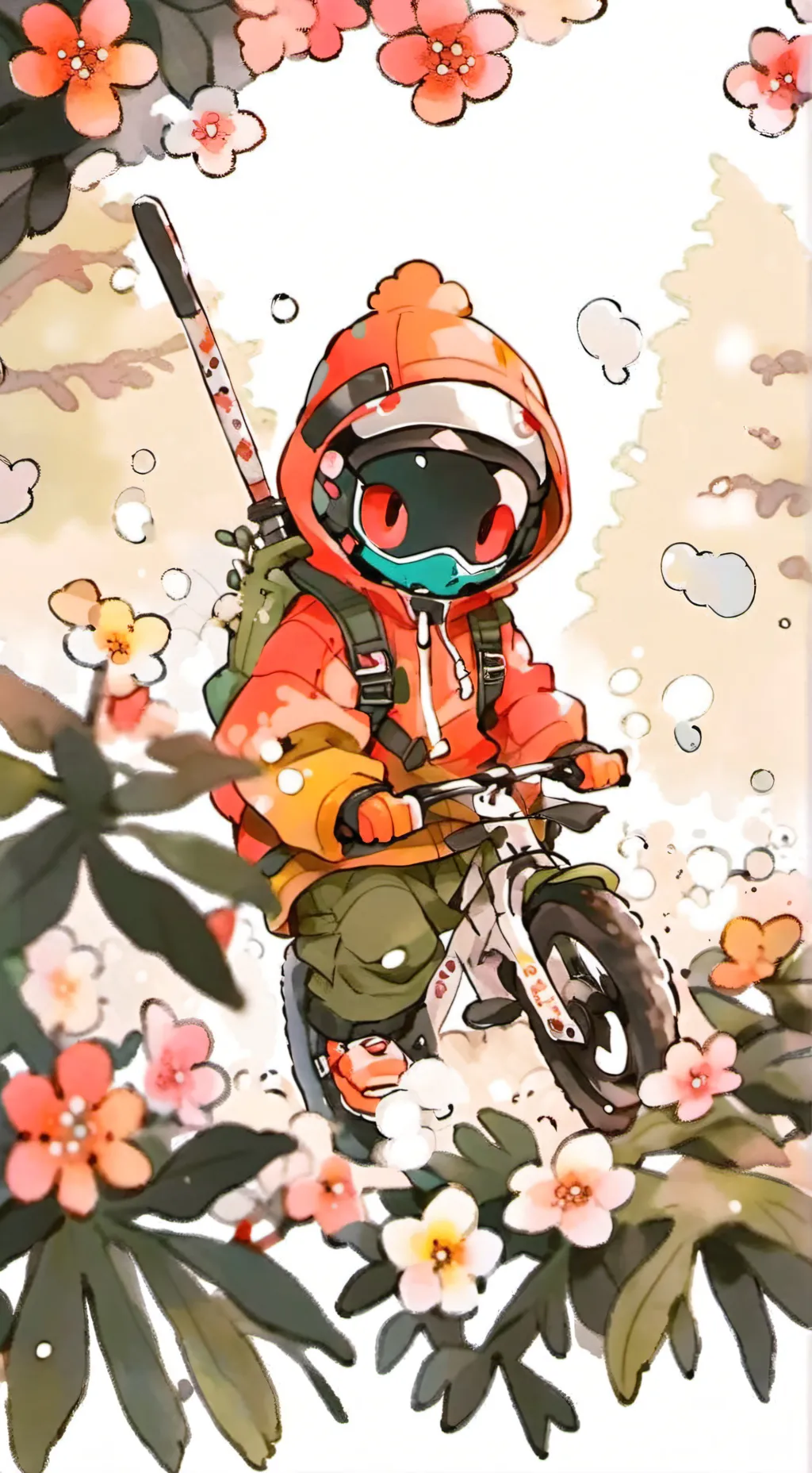 ai character: Lana x Sam background