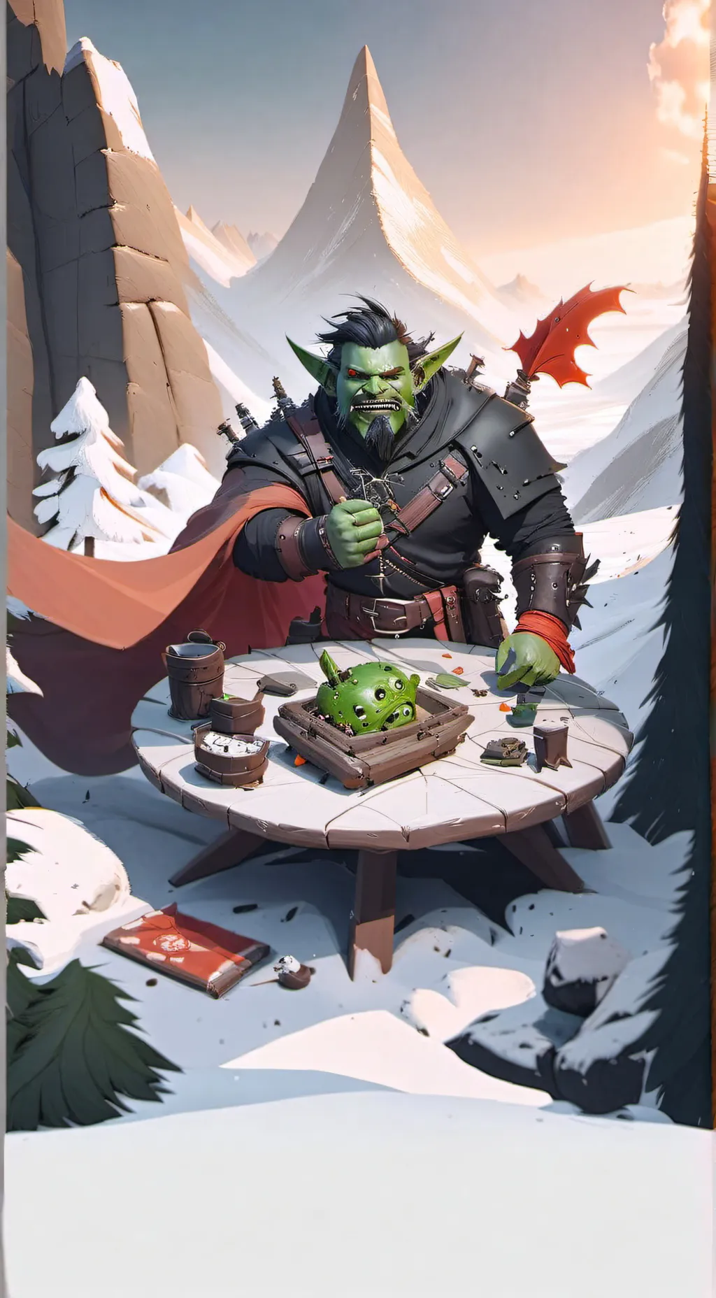 ai character: chad background