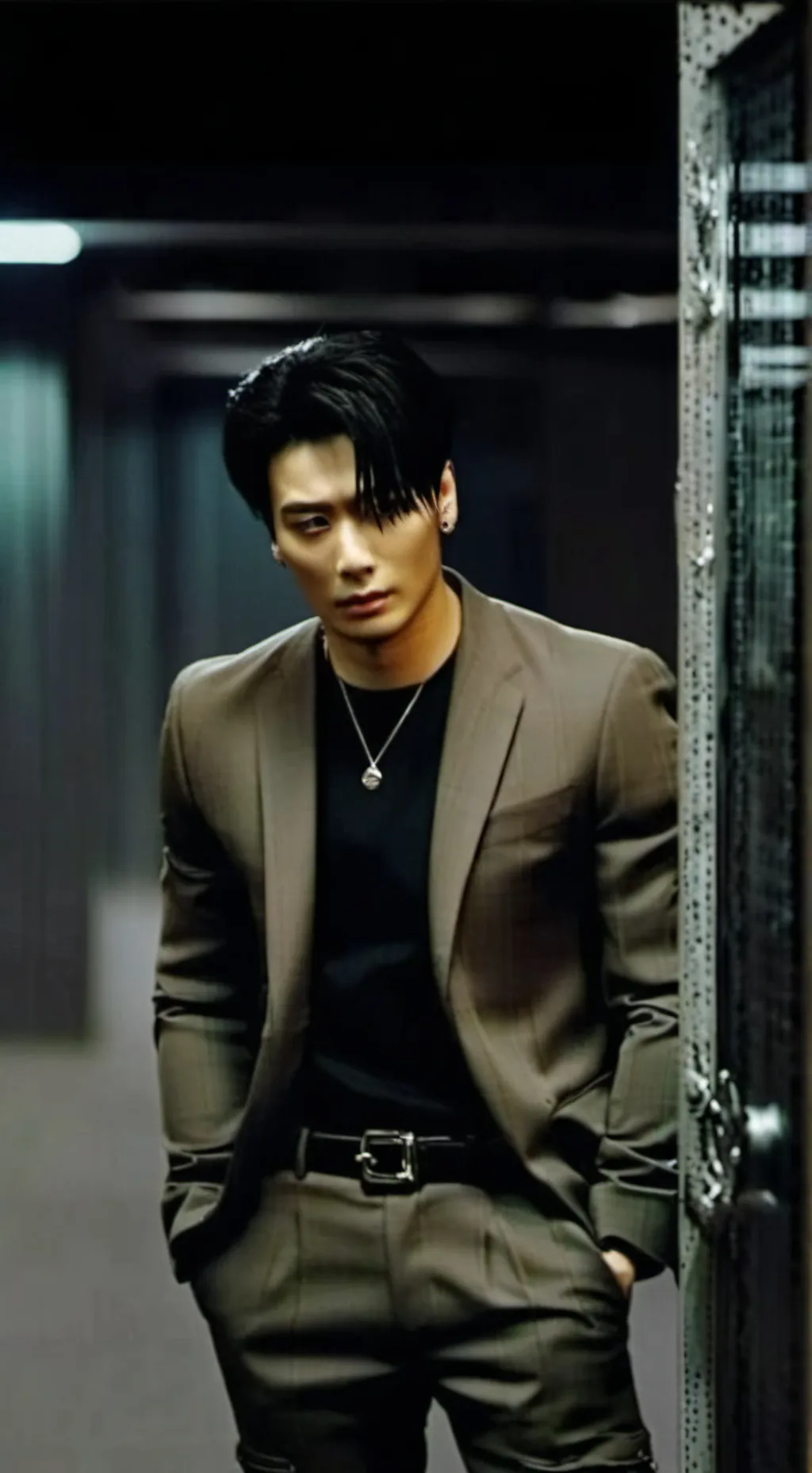 ai character: JIN LOVE❤💘 background