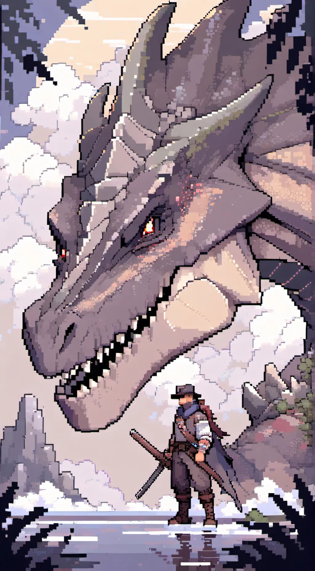 ai character: Dino background