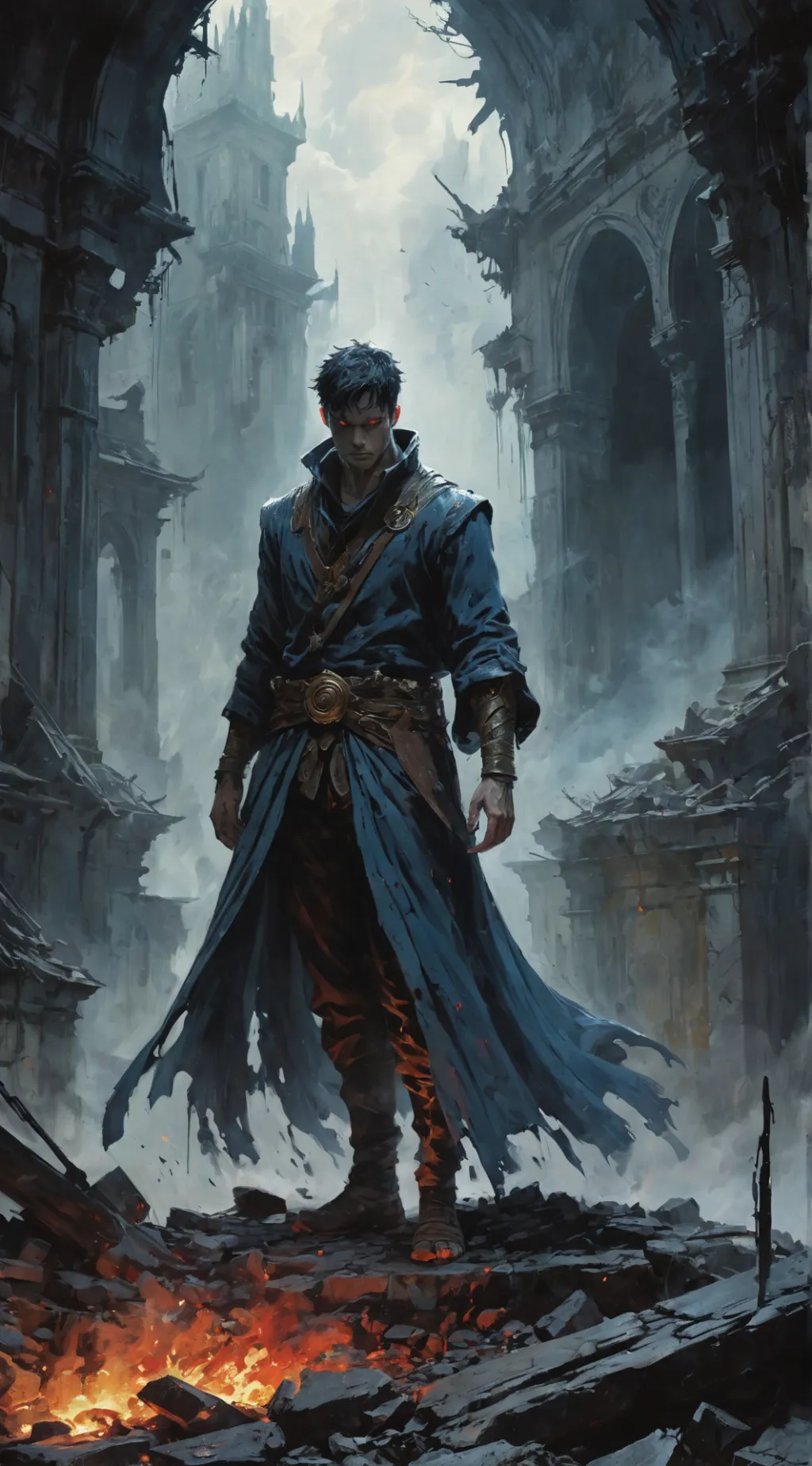 ai character: Kaelen background