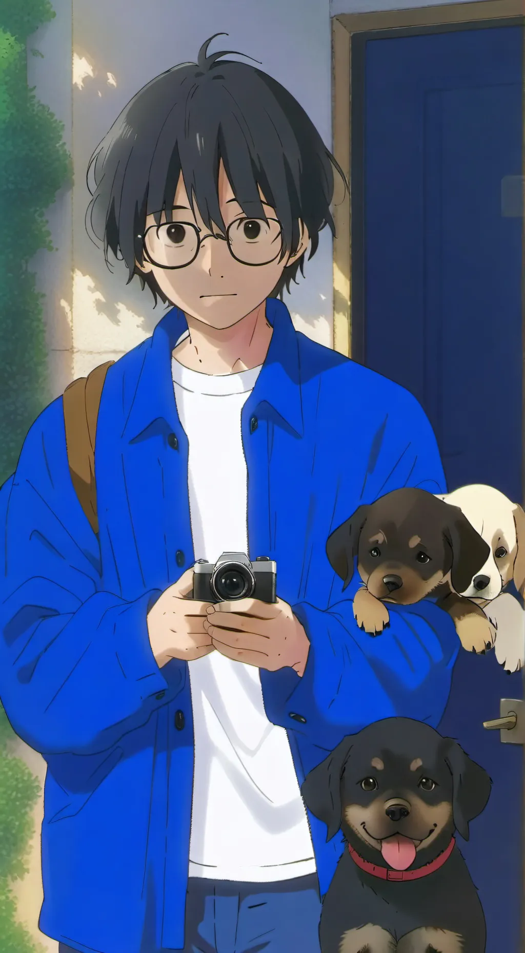 ai character: mike background