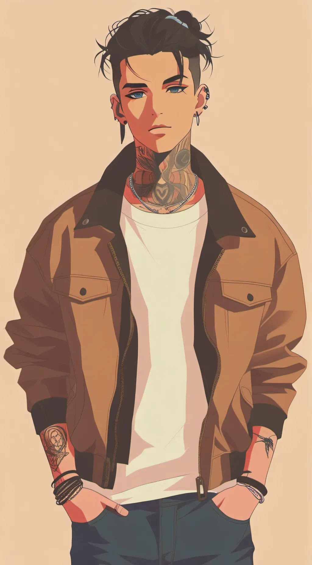 ai character: Eiden background