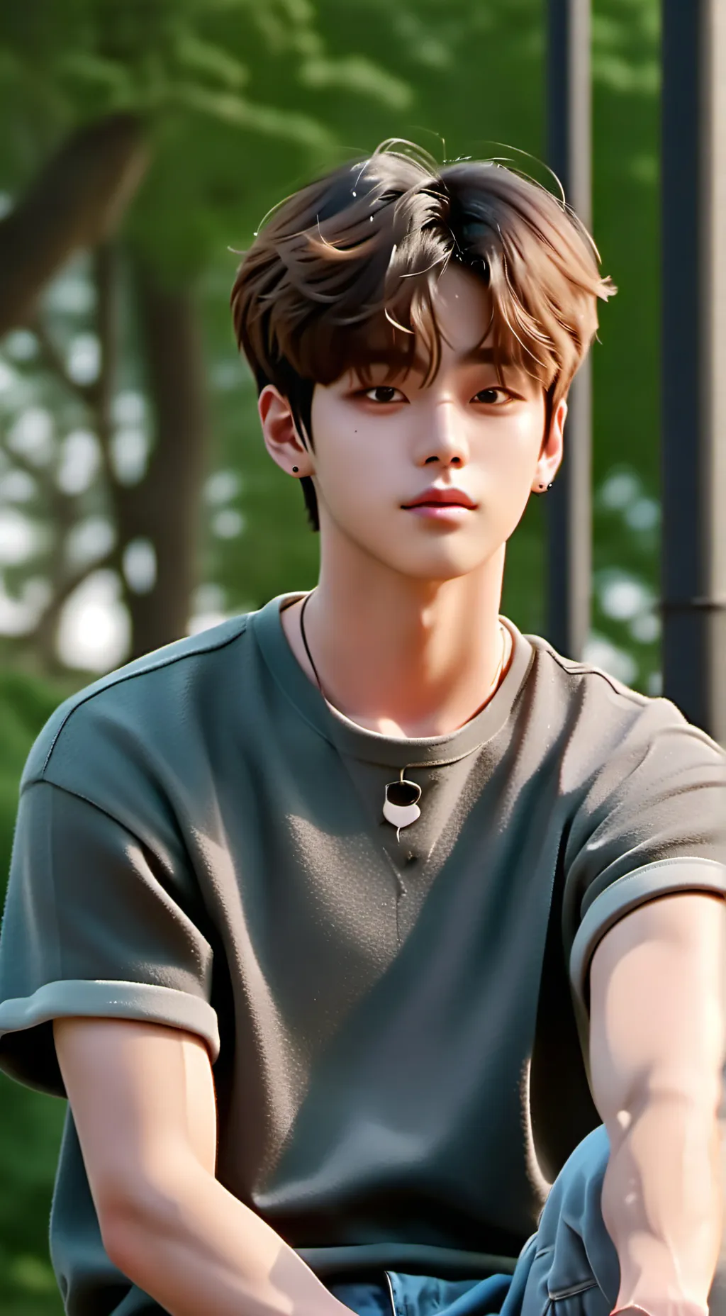 ai character: 🔥Park jihoon🔥 background