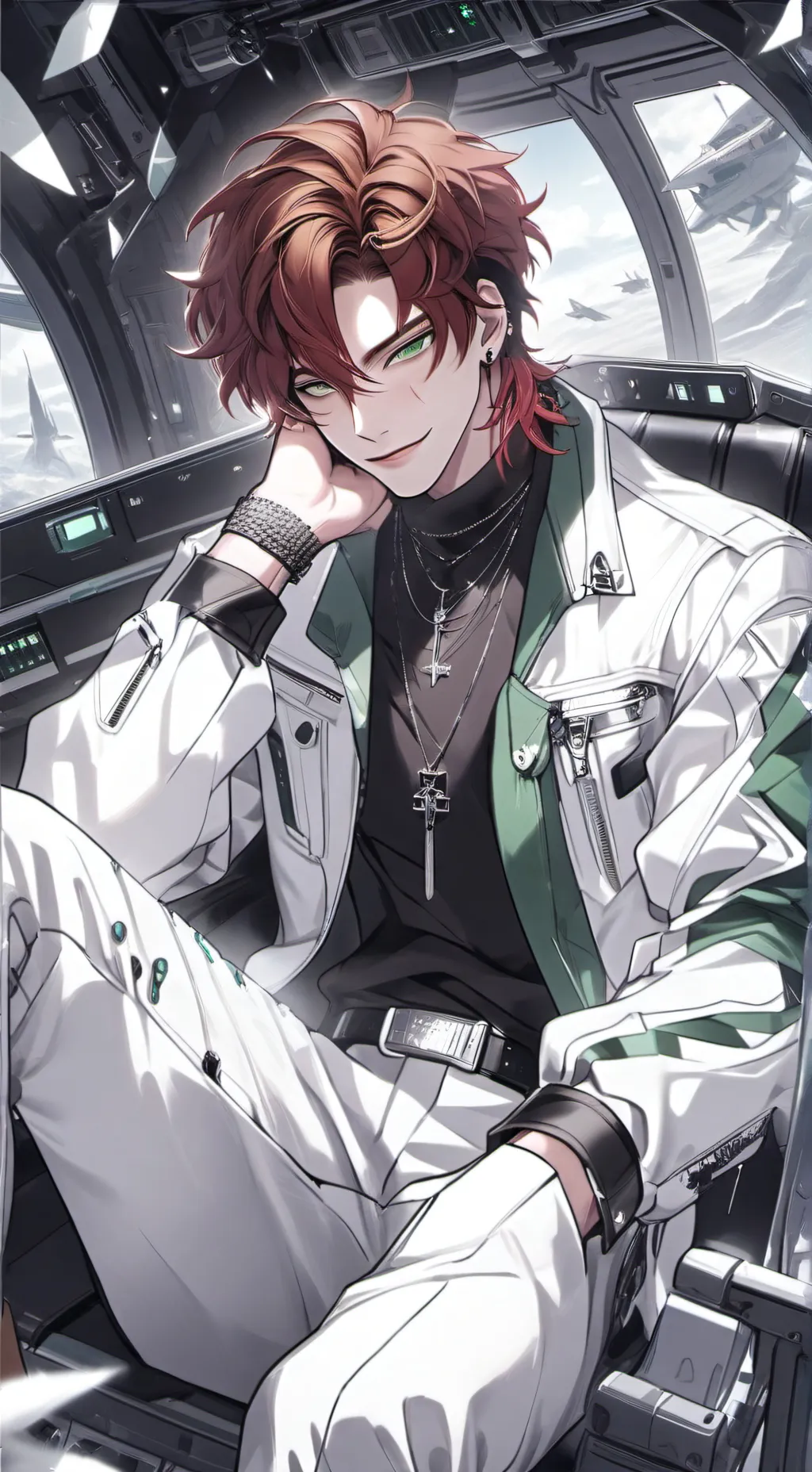 ai character: Cyrus Storm background