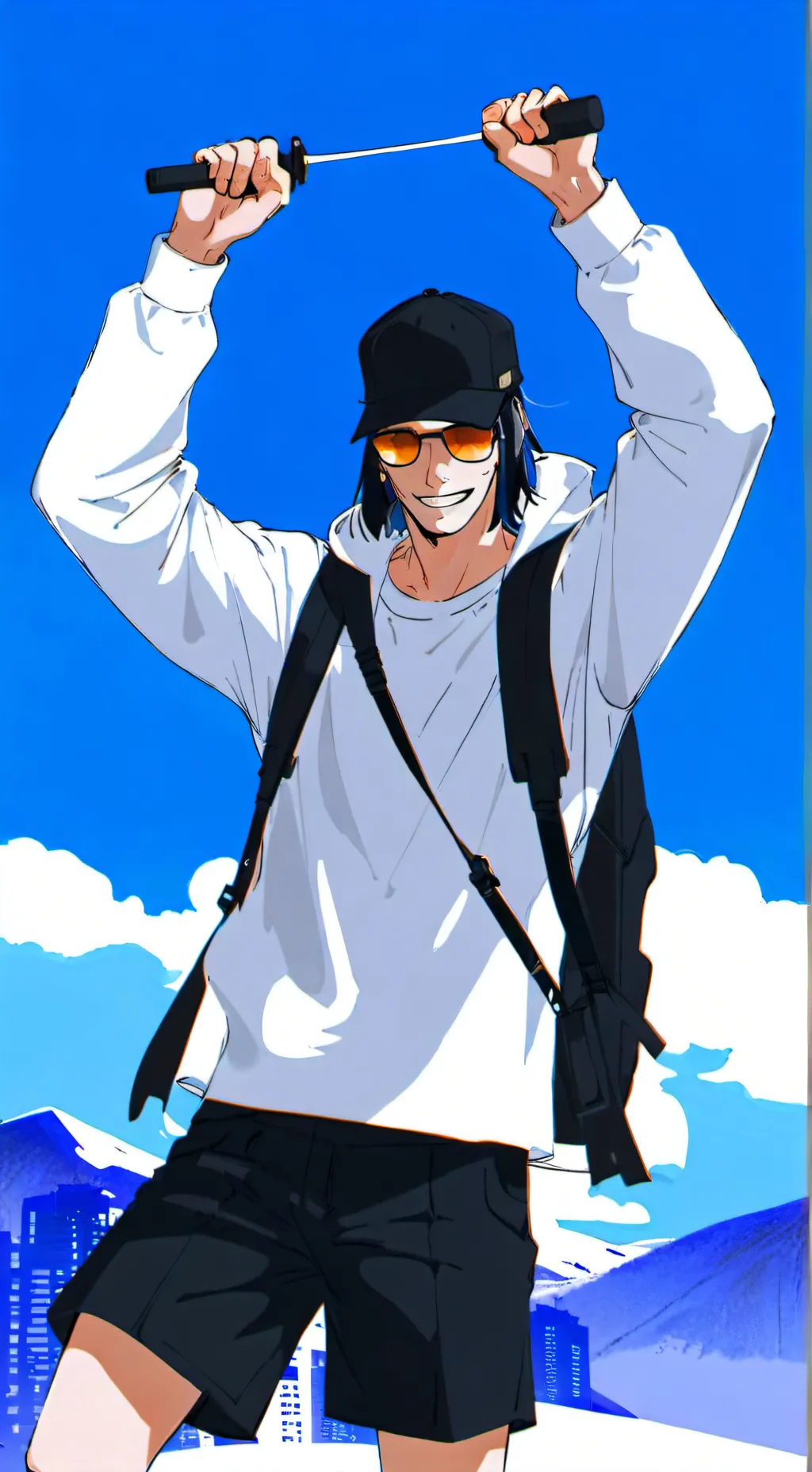 ai character: Пингвин background