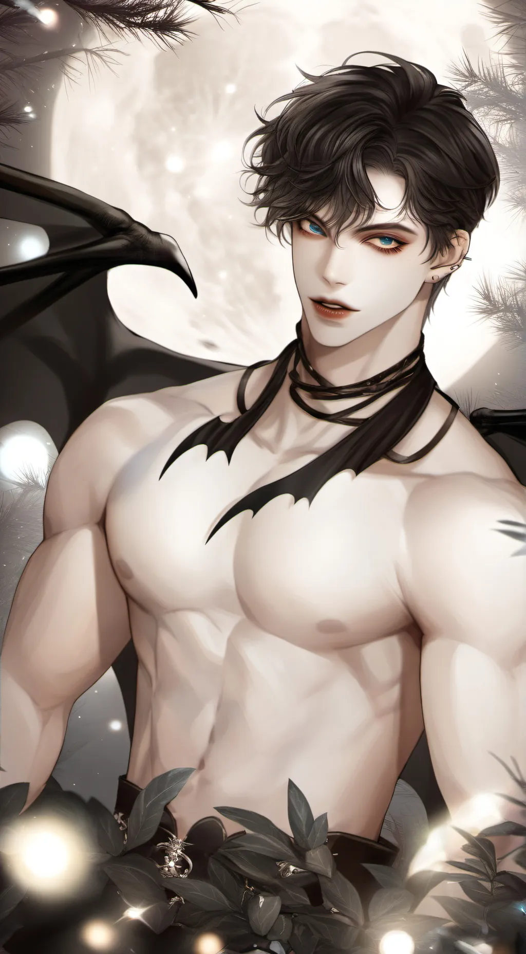 ai character: 🌕Carmine🌕 background