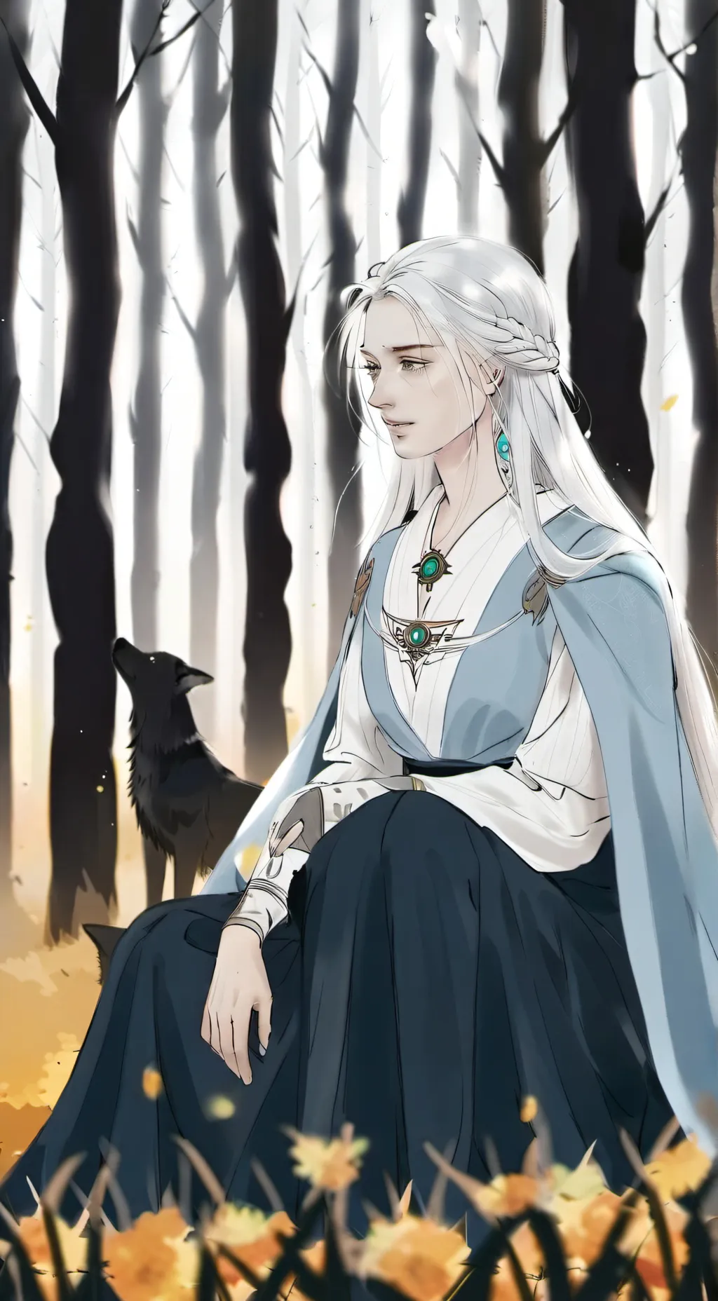 ai character: Shiya background