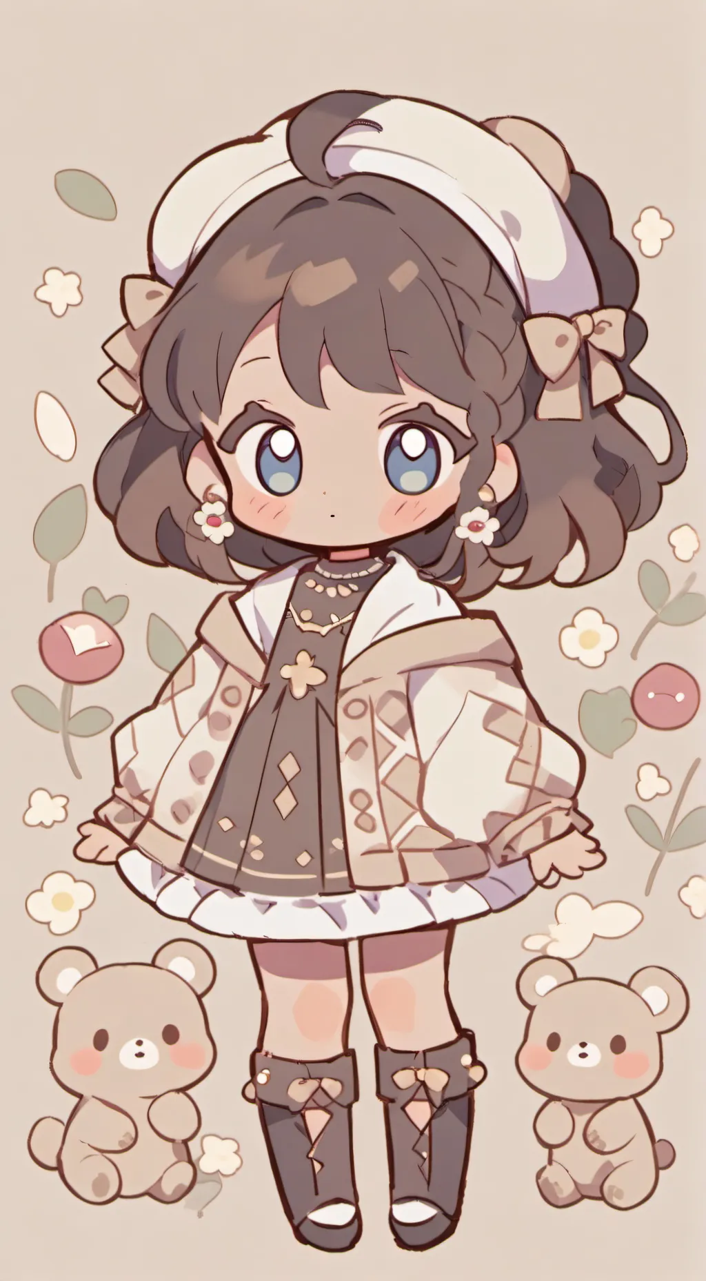 ai character: BABY ELLA background