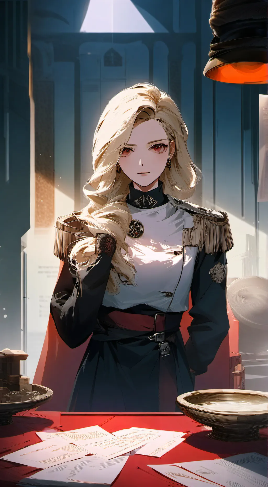 ai character: Bakugo old sister background