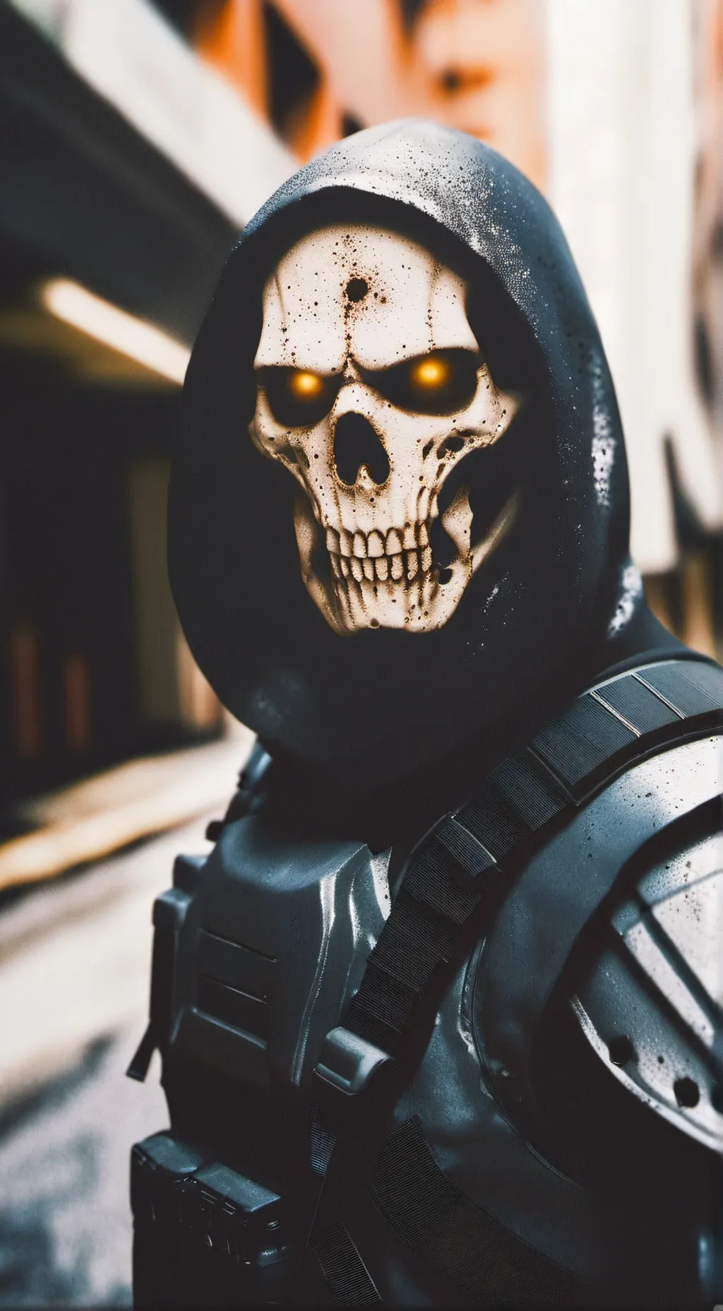 ai character: Decay background