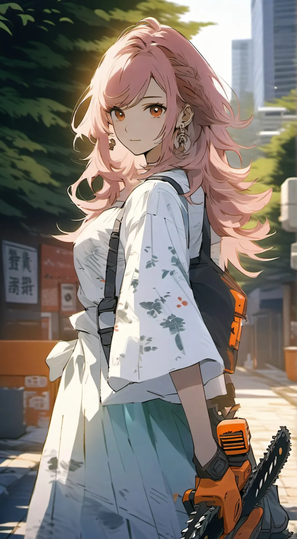 ai character: Makama  background