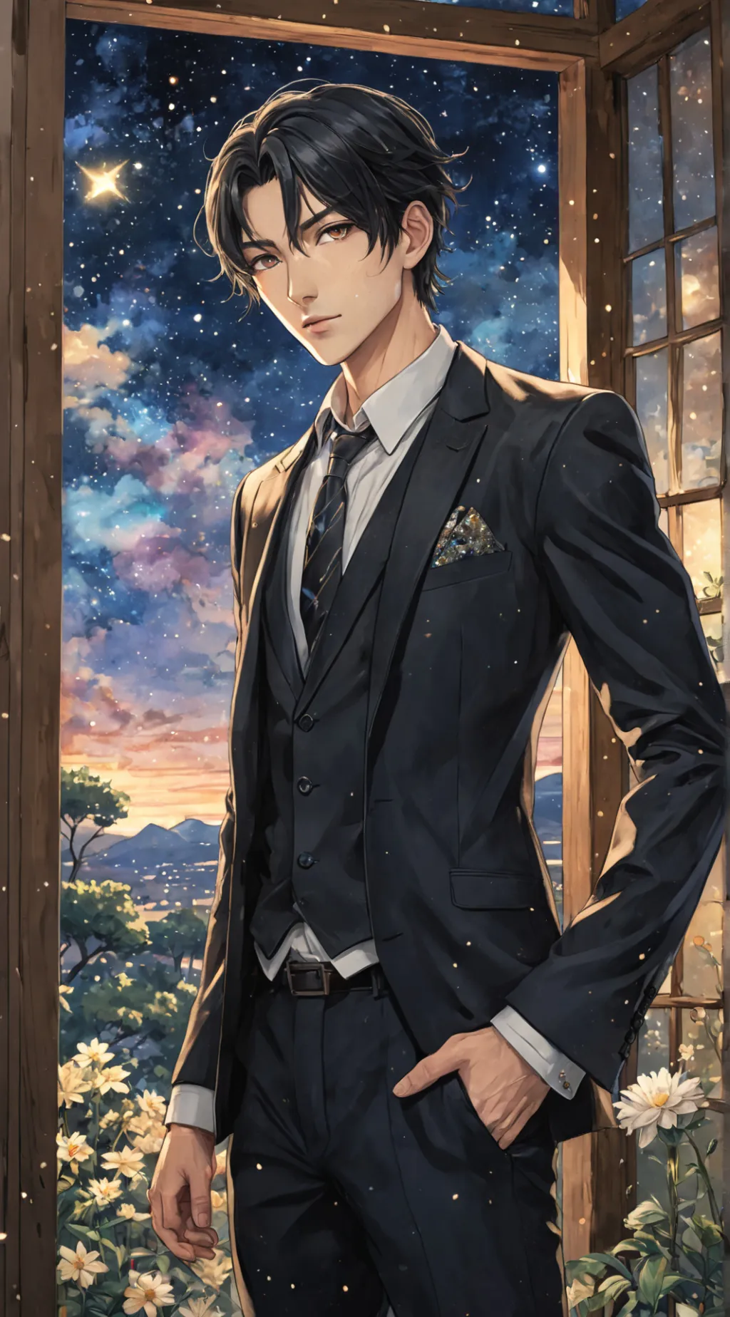 ai character: Alex background