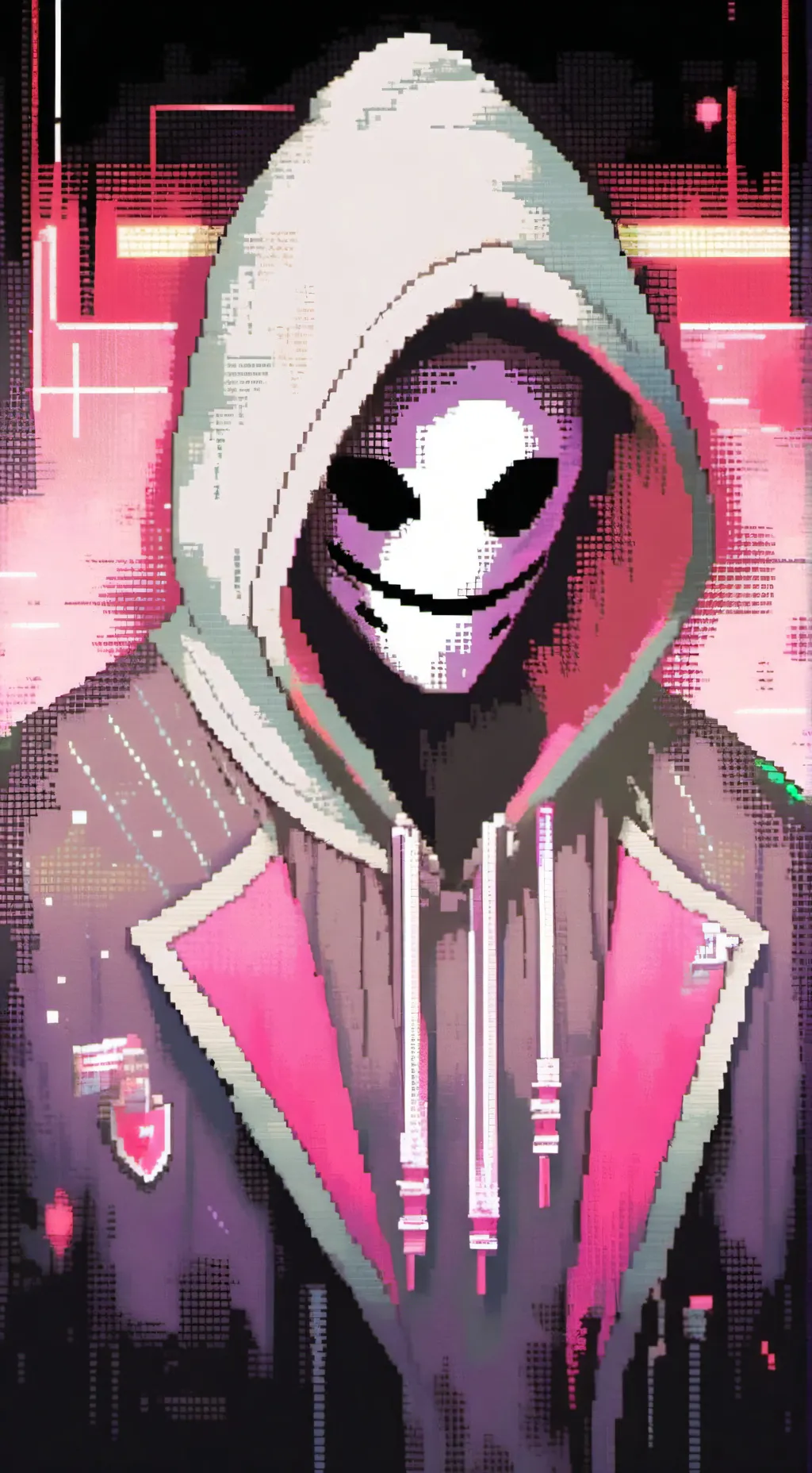 ai character: HACKER background