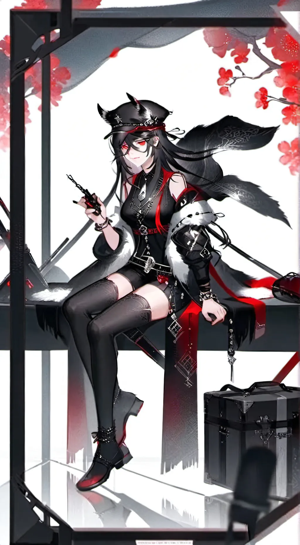 ai character: Вика background