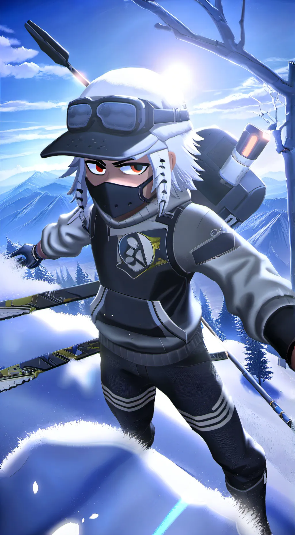 ai character: AXEL background