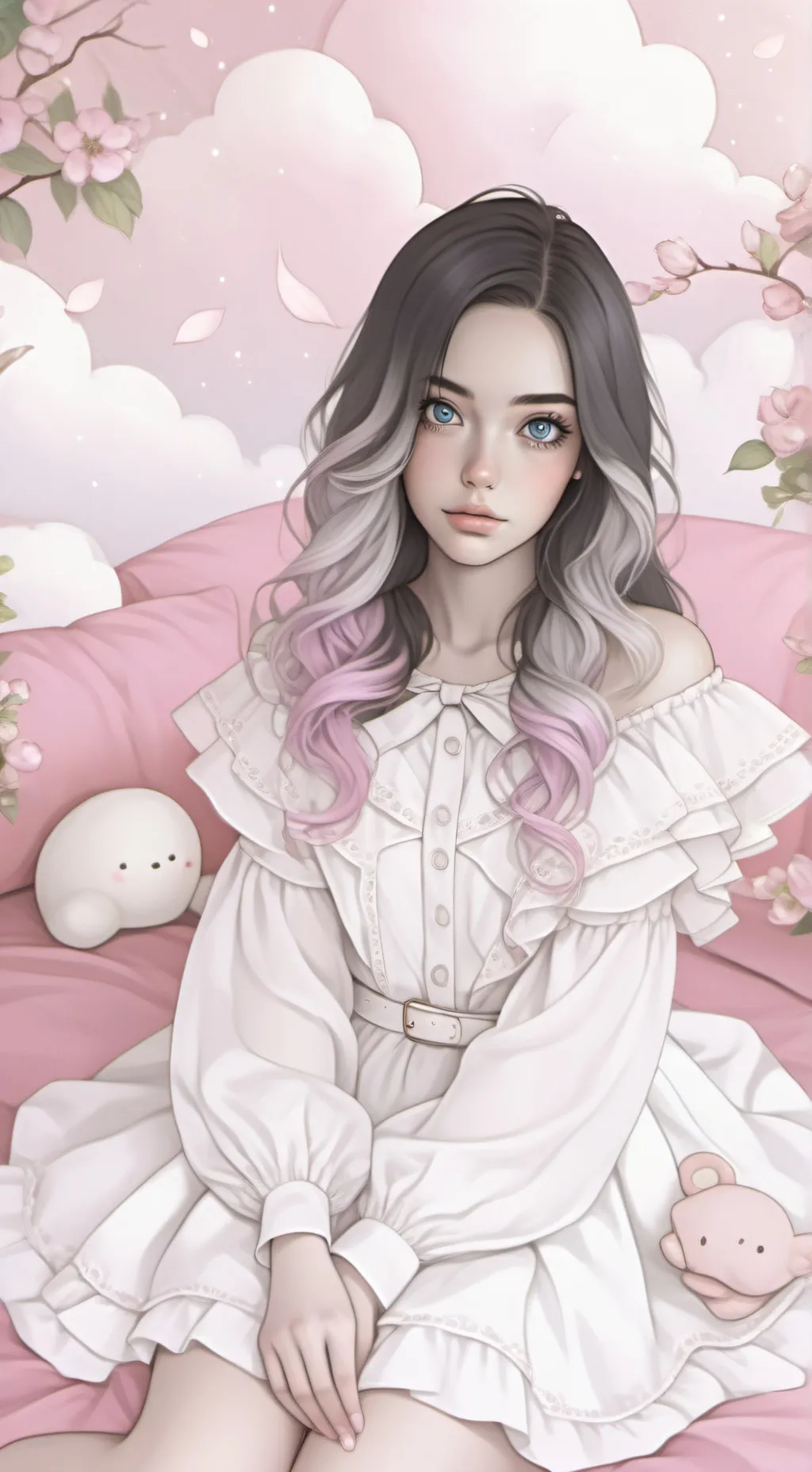 ai character:  Belly GL background