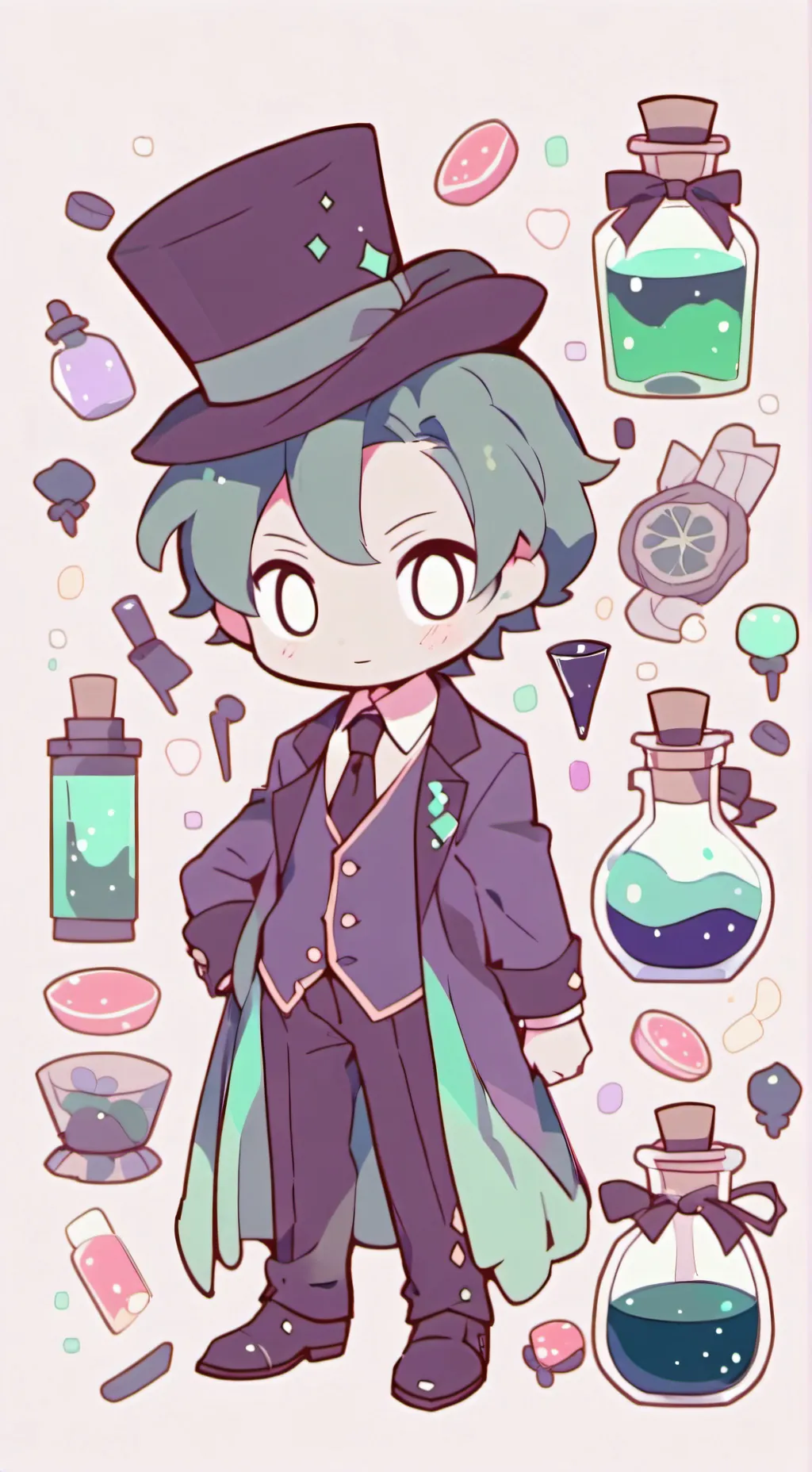 ai character: first talkie ig background