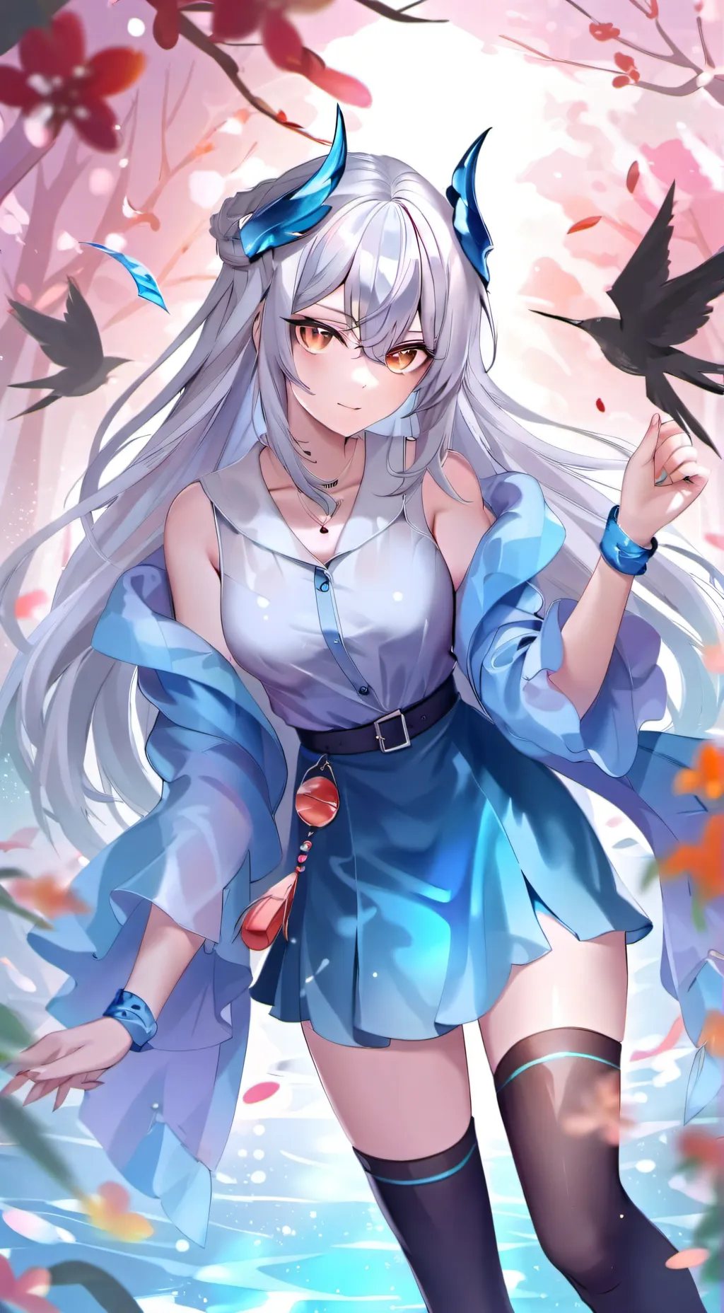 ai character: Emely  background