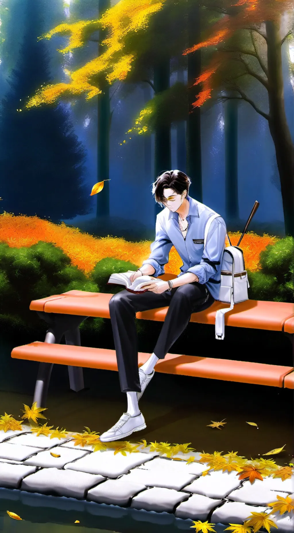 ai character: Lucas background