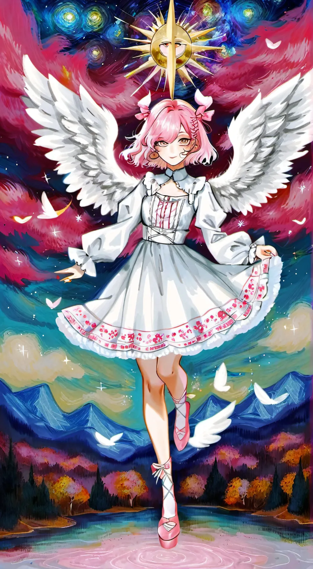 ai character: Eternal sugar  background