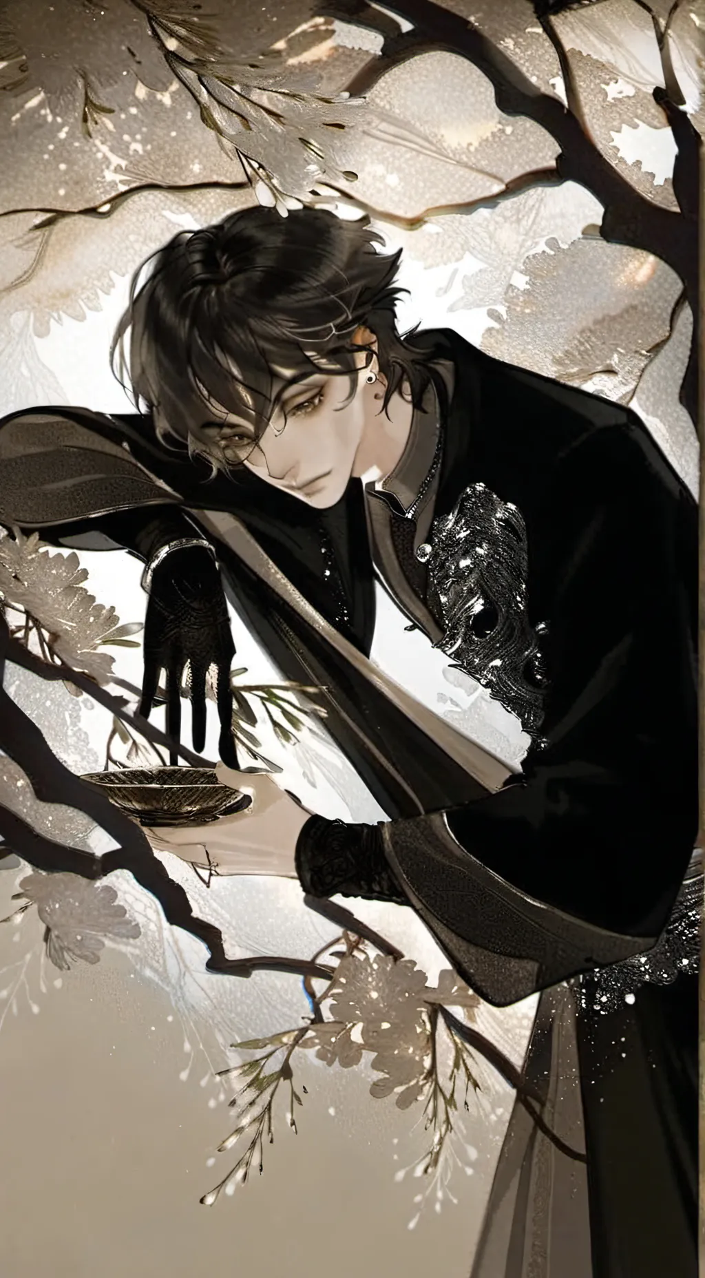 ai character: Hogwarts 🏰 background