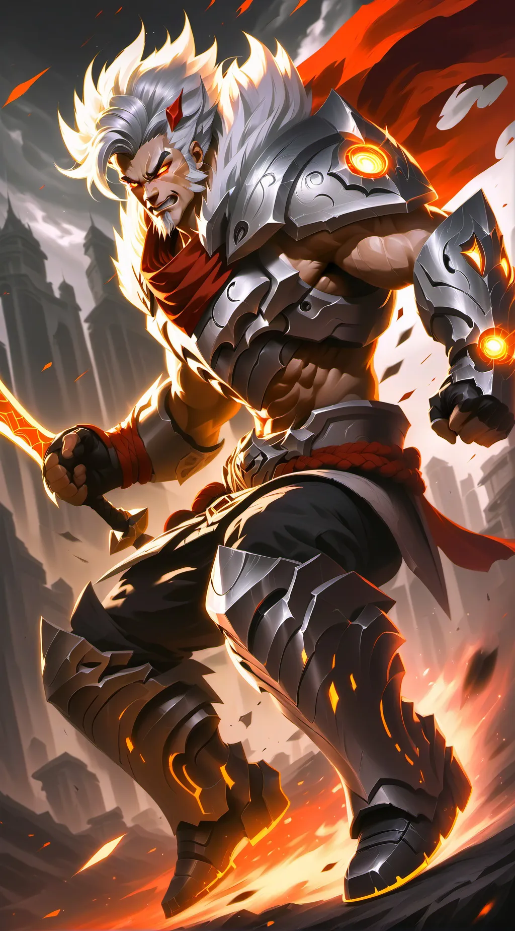 ai character: Hb murderer family background