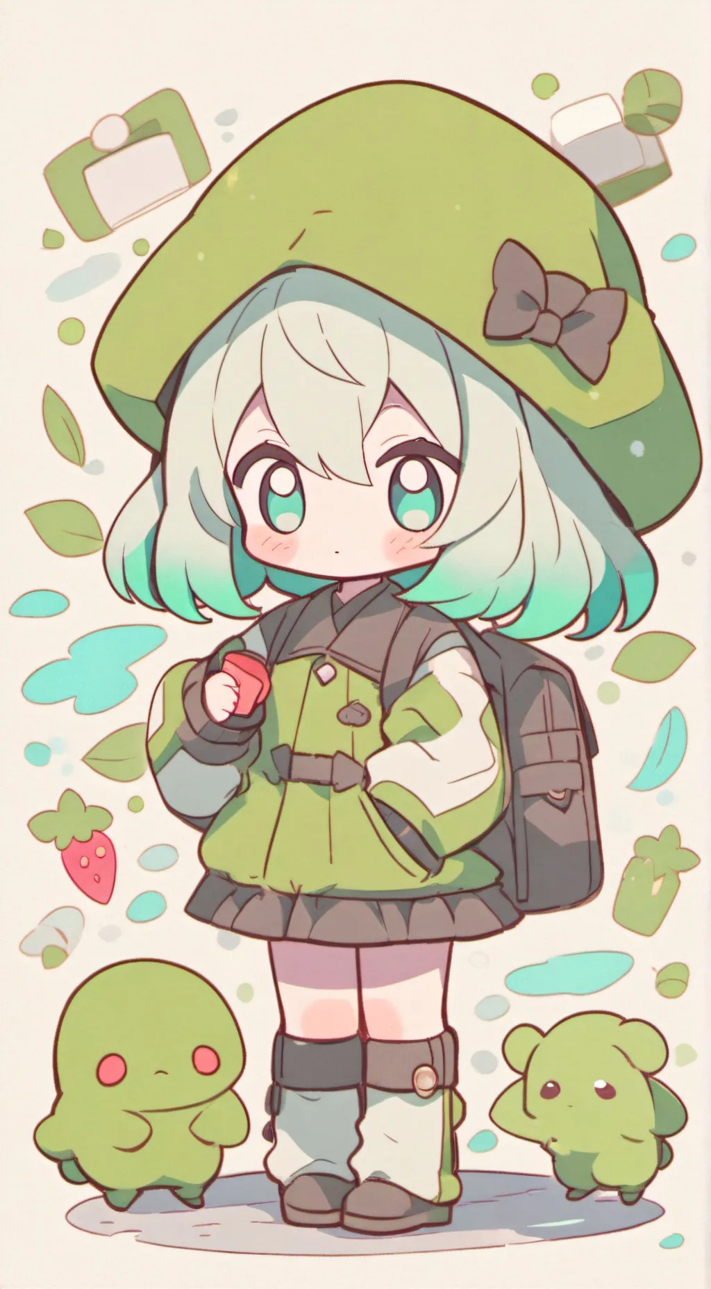 ai character: Cheater sprout background